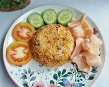 Foto langkah ke 3 dari resep Nasi Goreng Teri.