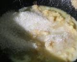 A picture of step 5 of Moong Dal Halwa.