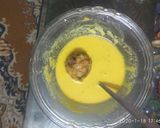 A picture of step 5 of Aloo bonda.
