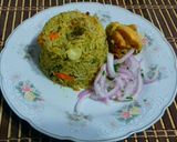 Foto del paso 3 de la receta: Arroz con Pollo Rápido (en olla arrocera)