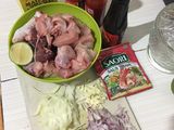 Ayam goreng saus yummy