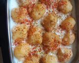 A picture of step 3 of Dahi vada.