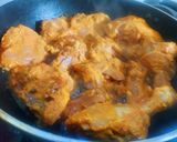 A picture of step 3 of Nizami Chicken Darbari.