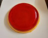A picture of step 3 of Cherry Custard.