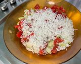 Une image de l'étape 7 de Salade de riz et fèves aux carottes, concombre et tomates.