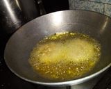 A picture of step 2 of Sabudana Vada.