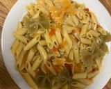 A picture of step 3 of Tomato Mix Pasta.