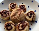รูปขั้นตอนการทำที่ 5 ของ Cinnamon 🍭Roll Cookies🍪🍩