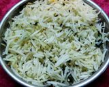 A picture of step 4 of Jeera Rice.