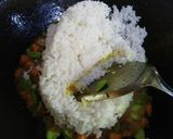 Gambar langkah 4 resipi Nasi Goreng Petai Kelam Kabut.