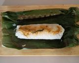 Foto langkah ke 4 dari resep Nasi bakar ayam jamur kemangi (no minyak).