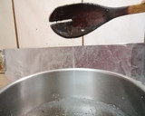A picture of step 5 of Balushahi/Badusha.