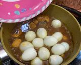 Foto langkah ke 3 dari resep Semur Tahu Telur Puyuh.