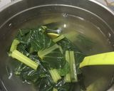 Foto langkah ke 3 dari resep Sayur sawi lempah darat.