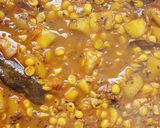 A picture of step 7 of Achari Lauki Chana Dal.