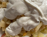 Foto del paso 12 de la receta: Ensalada alemana (kartoffelsalat) con salchichas de queso ahumadas (Bockwurst)