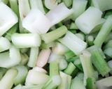 Foto langkah ke 1 dari resep Lodeh lompong kuah susu.