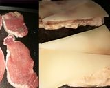 Foto del paso 2 de la receta Lomo con queso y pimientos asados