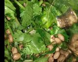 A picture of step 2 of Coriander Chilli Chutney.