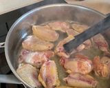 Foto del paso 1 de la receta Alitas de pollo con langostinos y shiitake
