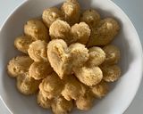 A picture of step 1 of Salgadinho de queijo.