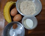 Foto langkah ke 1 dari resep Banana Oat Pancake.