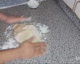 Foto del paso 4 de la receta: Medias lunas o Croissant masa casera / rellenos de dulce de leche
