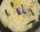 A picture of step 3 of Upma.