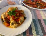 Foto del passaggio 5 della ricetta Pollo al pomodoro e cipolla ricetta di riciclo