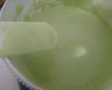 Foto langkah ke 6 dari resep Bolu pandan coklat special.