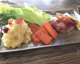 รูปขั้นตอนการทำที่ 3 ของ เบอเกอร์หมูชีสห่อเบคอน