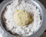 A picture of step 4 of Fried Coconut Modak Talniche Modak.
