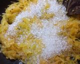 A picture of step 2 of Pumpkin halwa.