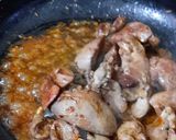 A picture of step 2 of Chicken Kaleji stir fry.