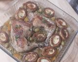 Une image de l'étape 5 de Tadjin d'olives et poulet.