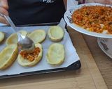 Foto del paso 5 de la receta: Patatas rellenas de carne y verdura