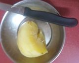 A picture of step 1 of Aloo ka Raita.