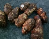 A picture of step 1 of Dry and Spicy Arbi Curry Recipe.