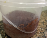 Foto del paso 1 de la receta: Bizcocho de choco 'Sandri':en taza, sin gluten, lácteos ni huevo