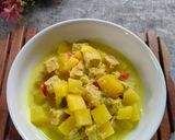 Foto langkah ke 7 dari resep Sayur Kentang Tempe Kuning.