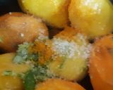 A picture of step 1 of Kerala style mango curry(Mambazha puliseerry).