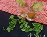 A picture of step 3 of Basil Lemon Tea.
