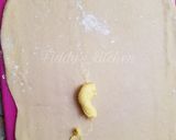 A picture of step 3 of Nutella stuffed croissants.