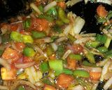 A picture of step 2 of Paneer Veg Roll.