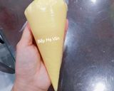 Hình bước làm 3 của món Hoa và bánh tặng cô ngày 20.11