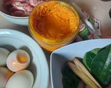 Foto langkah ke 2 dari resep Gulai Telur Ampela Rebung.