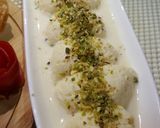 A picture of step 4 of Ras malai.