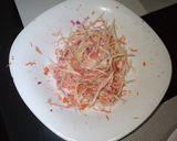 A picture of step 5 of Pepper n tumeric fries with coleslaw salad#weeklyjikonichallenge.