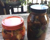 Foto langkah ke 3 dari resep Asinan Daun Pepaya Jepang.
