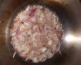 A picture of step 2 of Hyderabadi Bagara Baingan.